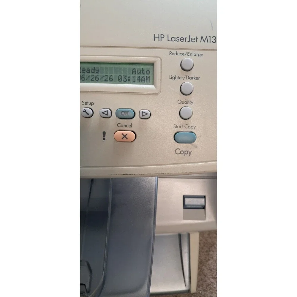 HP LaserJet M1319f MFP Printer Laserjet All-In-One Printer Copier Scanner Fax